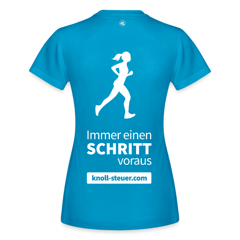 JAKO Frauen T-Shirt Run 2.0 - Saphirblau