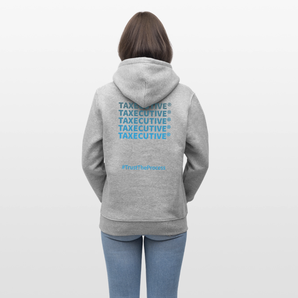 Unisex Bio-Hoodie TAXECUTIVE - Grau meliert