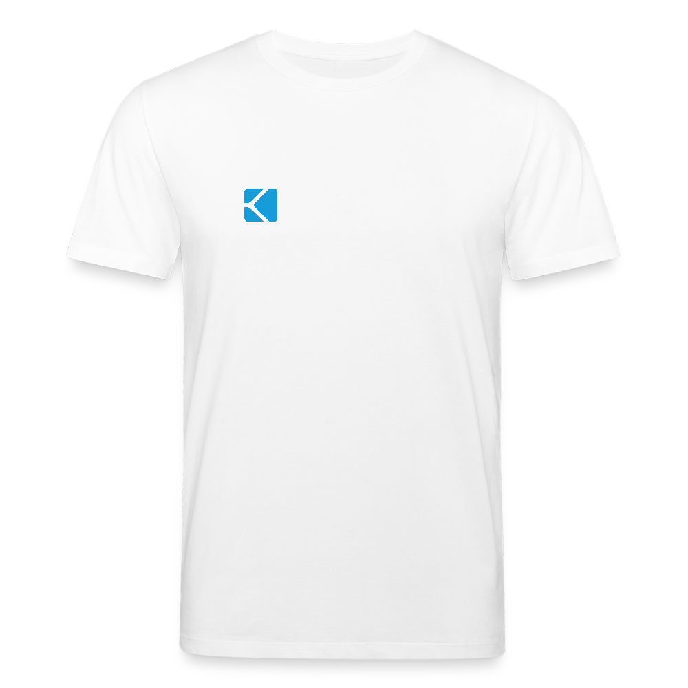 Unisex Bio-T-Shirt TRUST THE PROCESS white/grey - Weiß