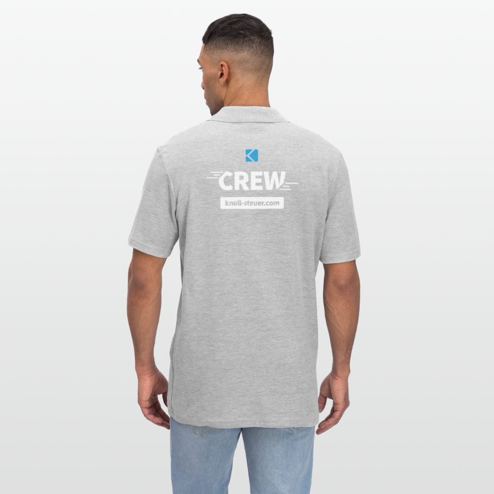 Männer Crew-Shirt - Grau meliert