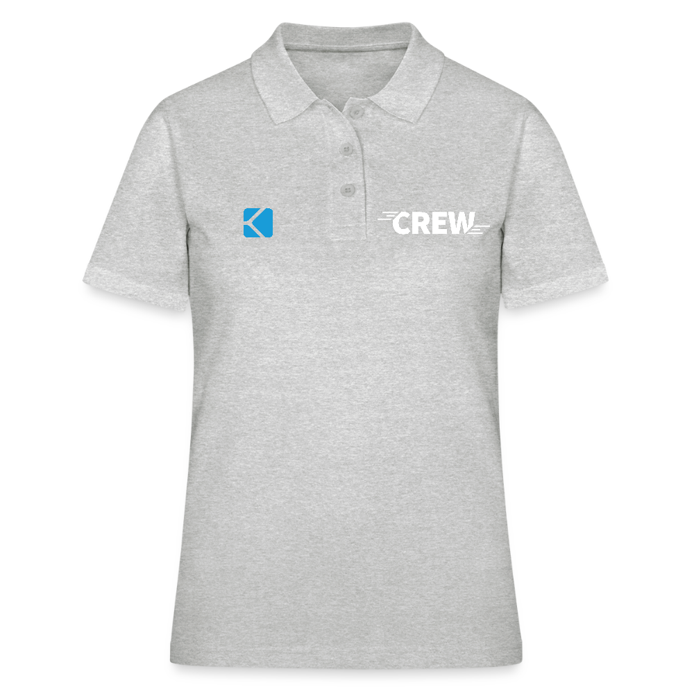Frauen Crew-Shirt - Grau meliert