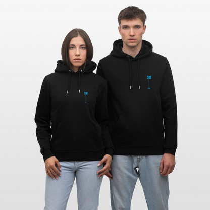 Unisex Bio-Hoodie TAXECUTIVE - Schwarz