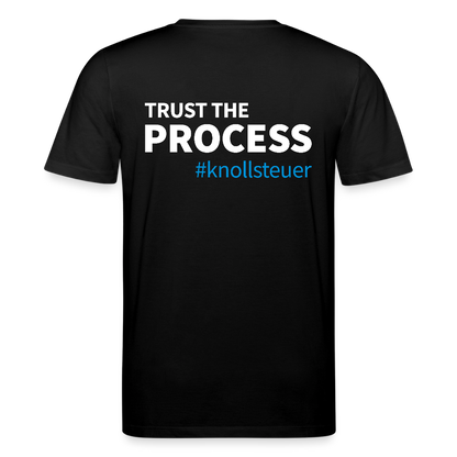 Unisex Bio-T-Shirt TRUST THE PROCESS - Schwarz
