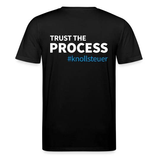 Unisex Bio-T-Shirt TRUST THE PROCESS - Schwarz