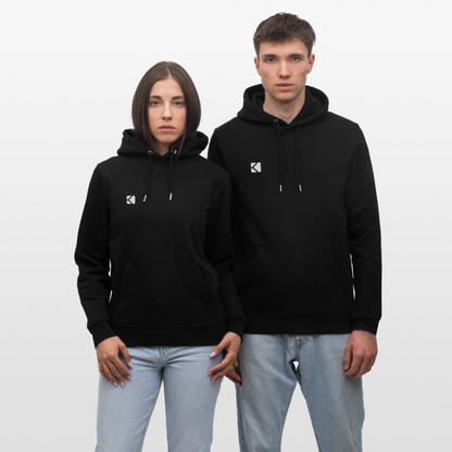 Unisex Bio-Hoodie TRUST THE PROCESS black - Schwarz
