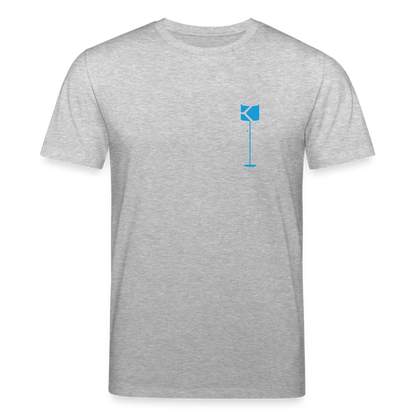Unisex Bio-T-Shirt TAXECUTIVE - Grau meliert